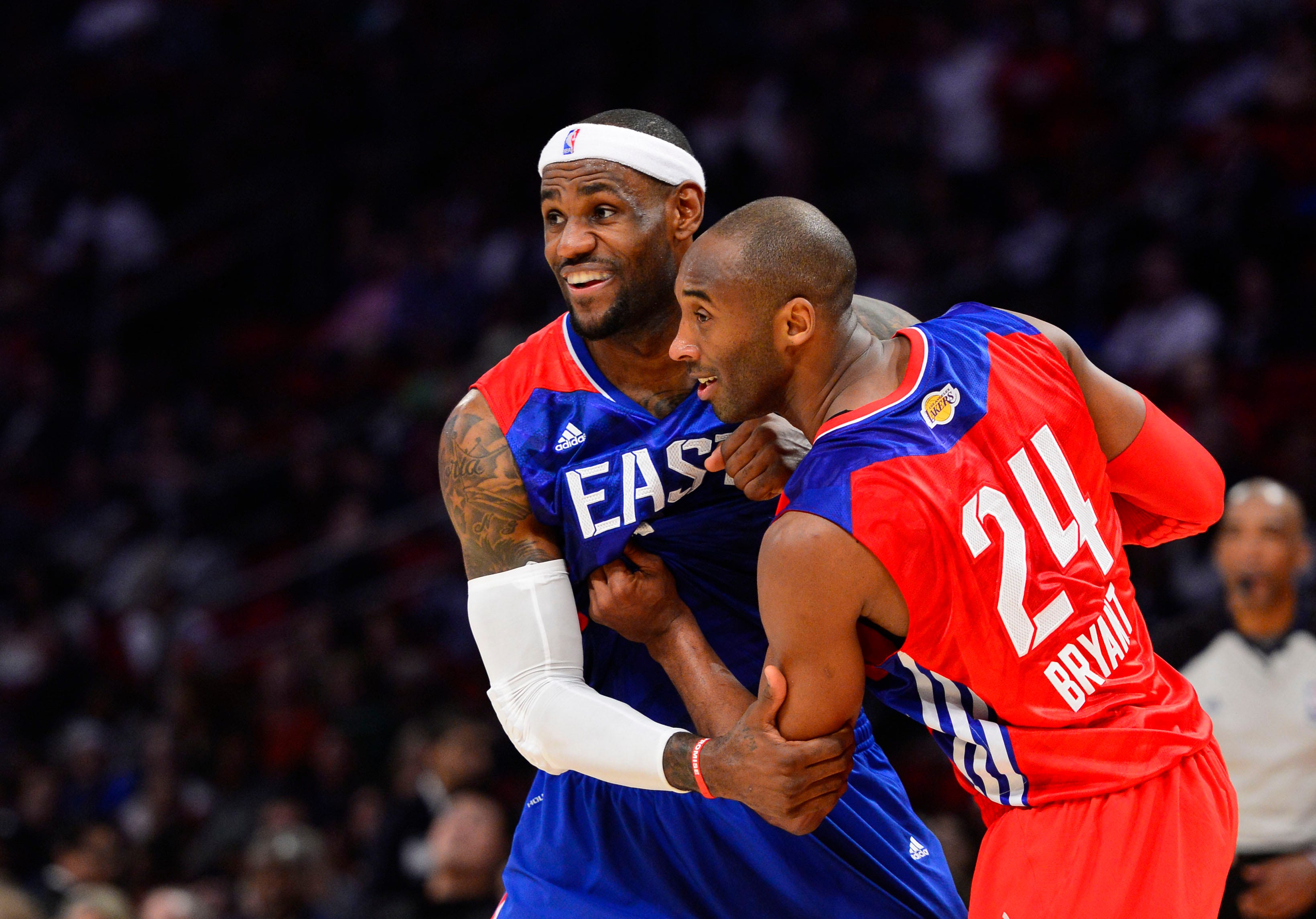 kobe and lebron all star game